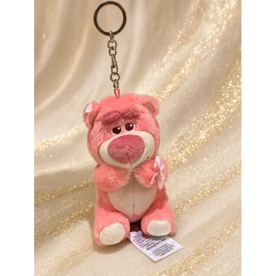 Porte-clé peluche Lotso rose – Toy Story – Disneyland Paris  Pixar