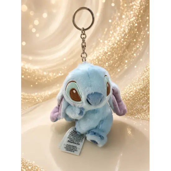 Blue Stitch plush keychain – Lilo & Stitch – Disneyland Paris