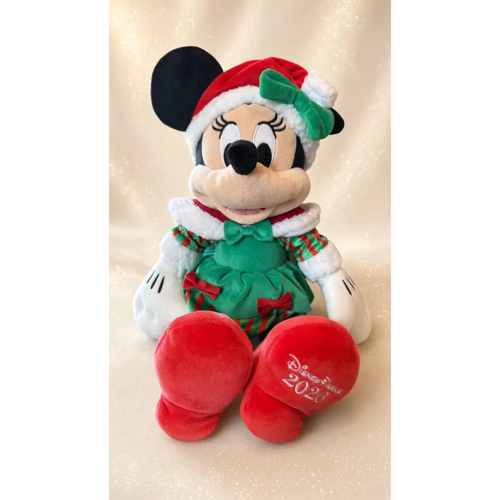 Minnie Christmas Plush 2026 – Disneyland Paris