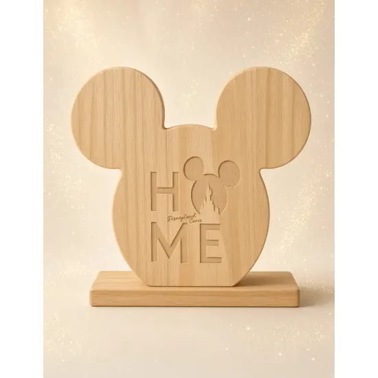Mickey Wooden Towel Holder HOME – Haven Collection Disneyland Paris