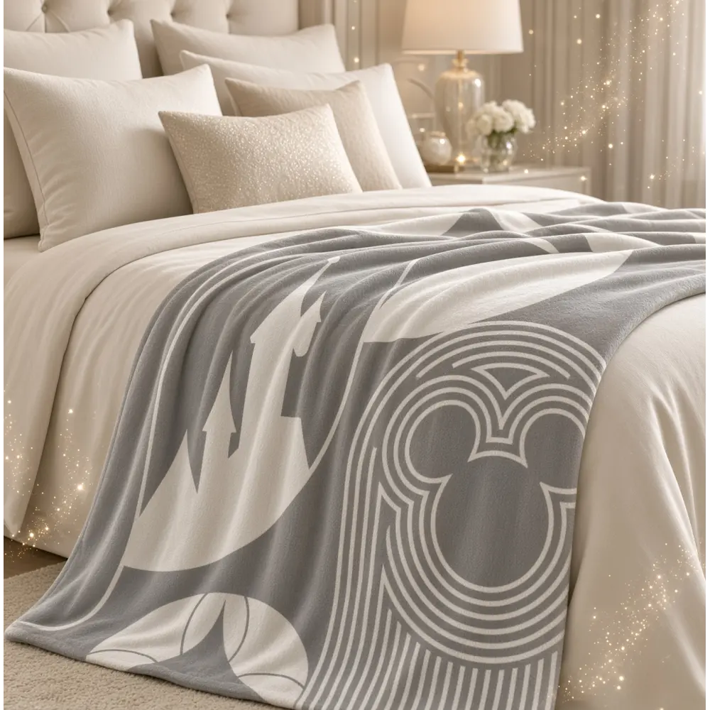 Soft Mickey Throw 130 × 160 cm – Haven Collection Disneyland Paris