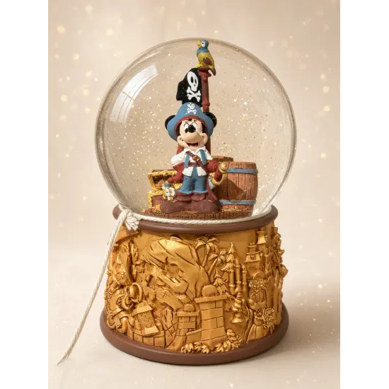 Schneekugel Mickey Pirat Play in the Park – Best Day Ever Kollektion – Disneyland Paris