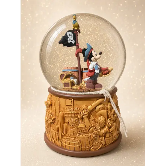 Schneekugel Mickey Pirat Play in the Park – Best Day Ever Kollektion – Disneyland Paris