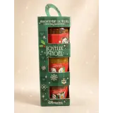 Disneyland Paris Weihnachts-Gourmet-Geschenkset – 3 Konfitüren und Schoko-Hazelnuss-Aufstrich – 360 g