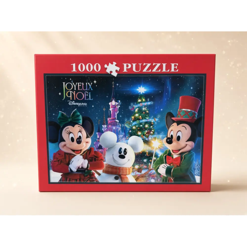 Weihnachts-Puzzle Mickey & Minnie Disneyland Paris – 1000 Teile