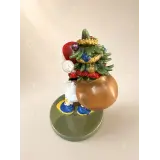 Scrooge McDuck Santa Claus figurine with Christmas tree – Disneyland Paris