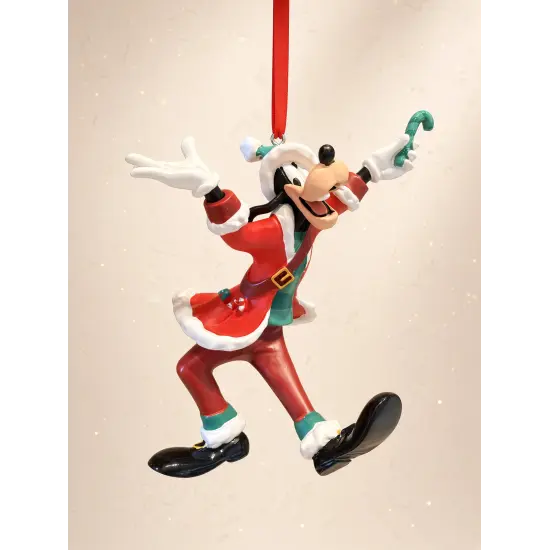 Juego de 3 adornos de Navidad Disney – Donald, Goofy y Daisy