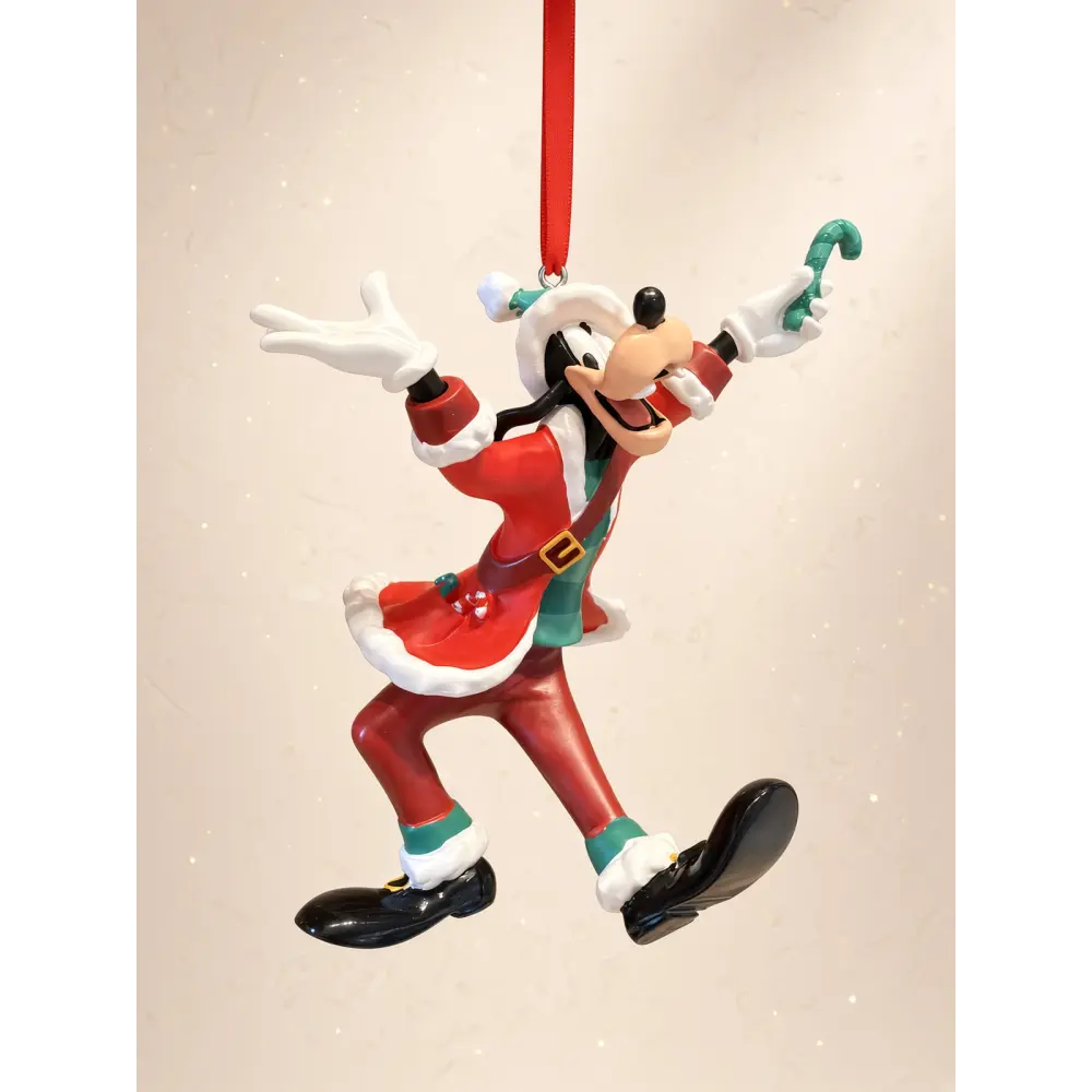 Juego de 3 adornos de Navidad Disney – Donald, Goofy y Daisy