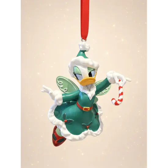 Juego de 3 adornos de Navidad Disney – Donald, Goofy y Daisy