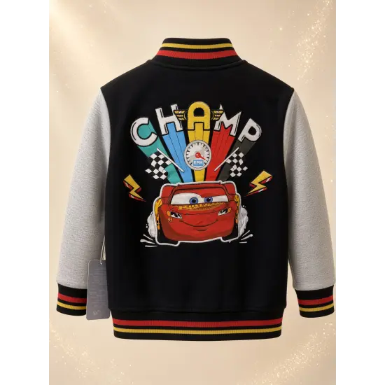 Kids Cars Disney Teddy – Flash McQueen Varsity Jacket Disneyland Paris