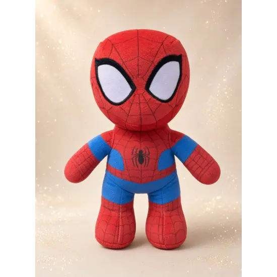 Weiches Plüschtier Spider-Man Marvel rot und blau