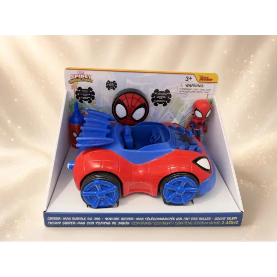 Voiture Télécommandée Spider-Man avec Bulles – Spidey Amazing Friends Marvel Disneyland Paris