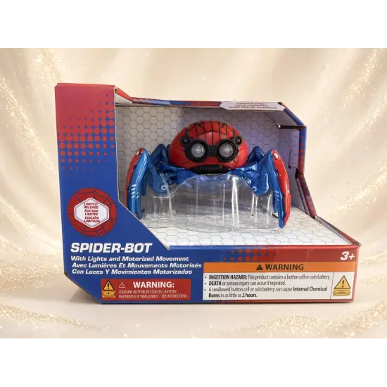 Spider-Bot Spider-Man Marvel leuchtend und motorisiert – Limitierte Edition