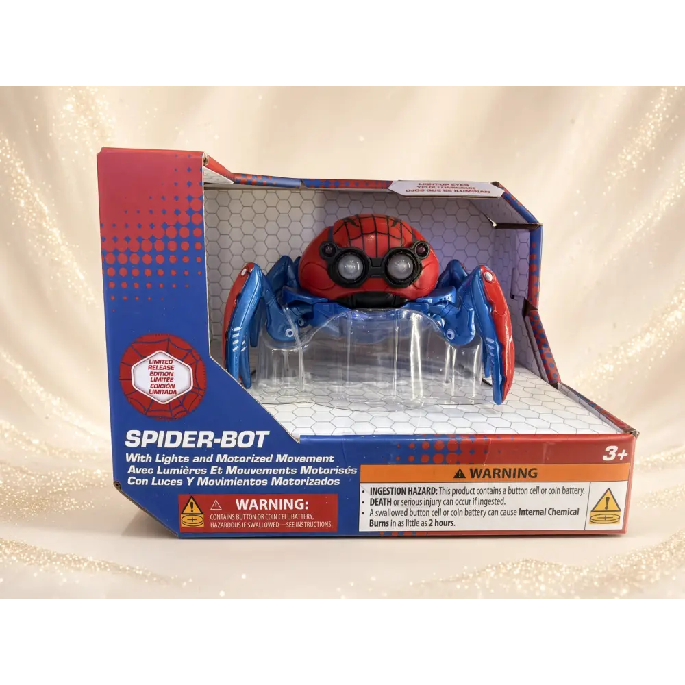 Spider-Bot Spider-Man Marvel leuchtend und motorisiert – Limitierte Edition
