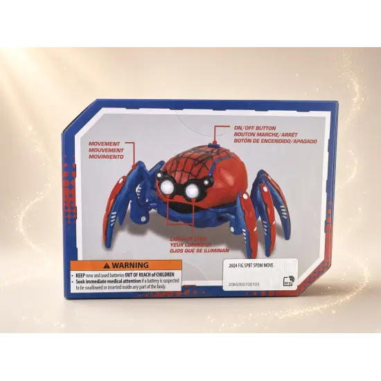 Spider-Bot Spider-Man Marvel lumineux et motorisé – Édition limitée