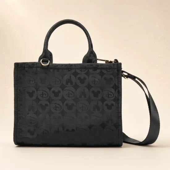 Schwarze Disney-Handtasche Once Upon a Bag – Mickey & Château