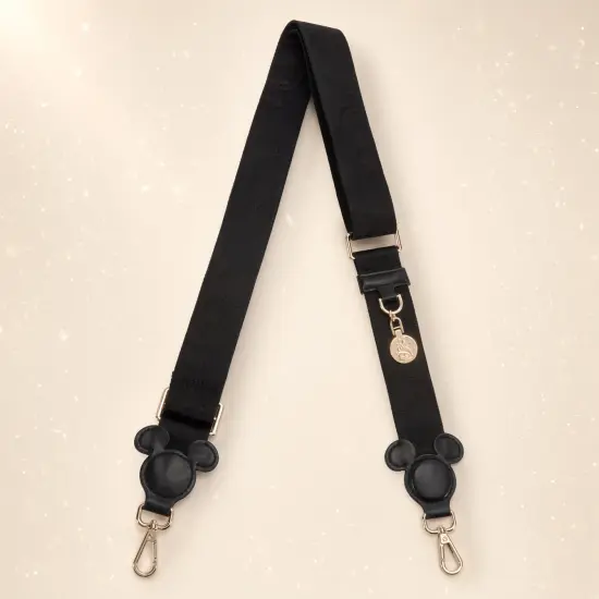 Adjustable black bag strap Mickey – Once Upon a Bag Disney