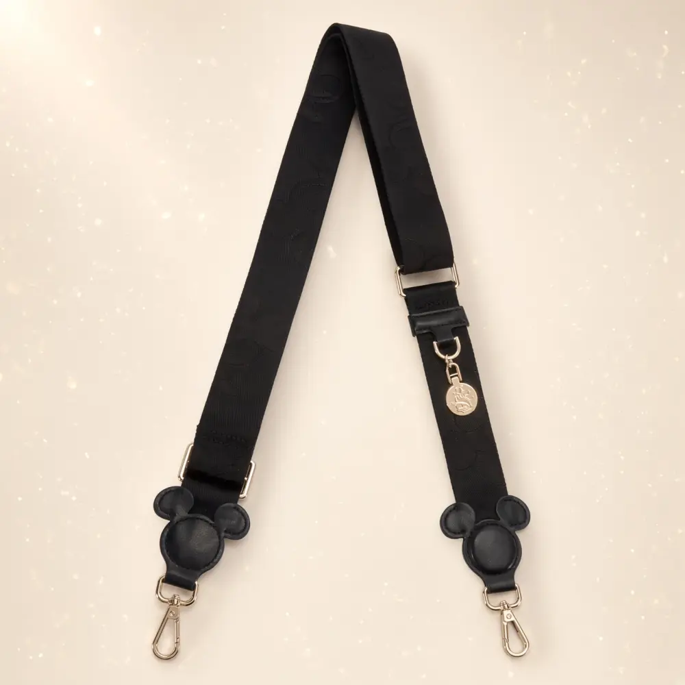 Verstellbarer schwarzer Taschenriemen Mickey – Once Upon a Bag Disney
