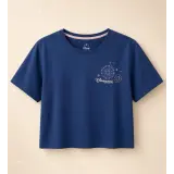 Camiseta crop para adulto Disney 92 – Estilo varsity Disneyland Paris