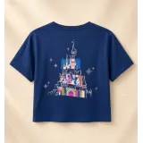 Camiseta crop para adulto Disney 92 – Estilo varsity Disneyland Paris