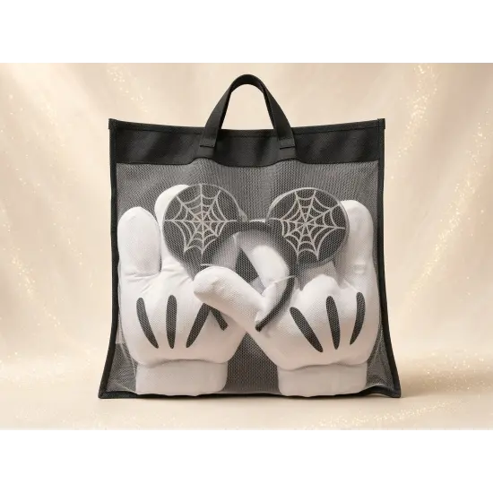 Set de orejas Mickey Halloween y guantes blancos luminosos Disney