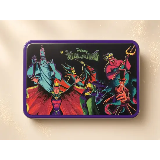 Boîte de sablés pur beurre Disney Villains Disneyland Paris