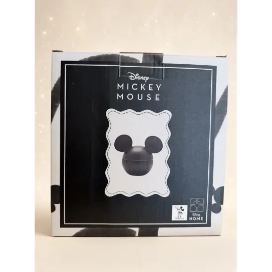 Black Mickey Mouse storage jar with lid – Disney Home