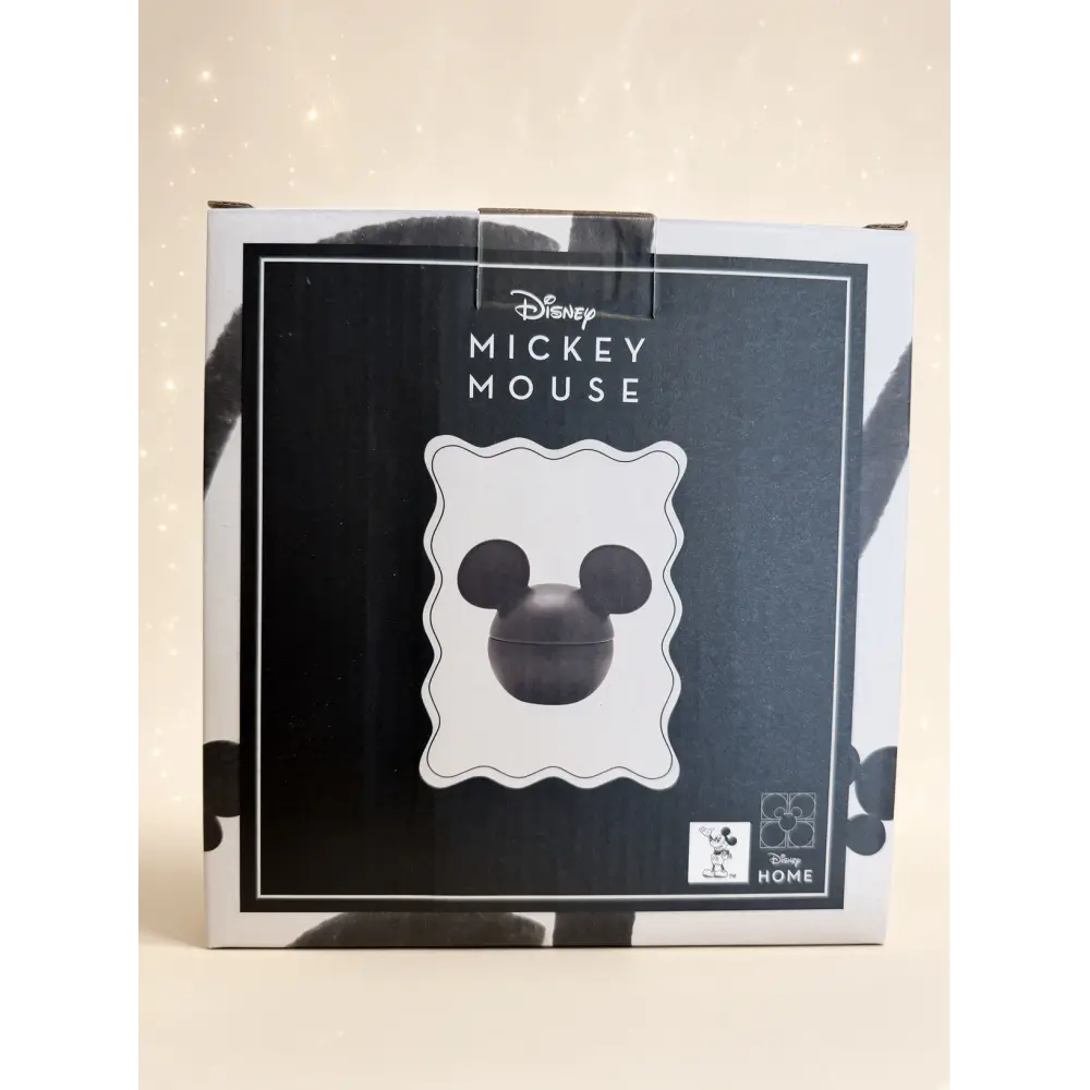 Schwarzer Mickey Mouse Aufbewahrungstopf mit Deckel – Disney Home