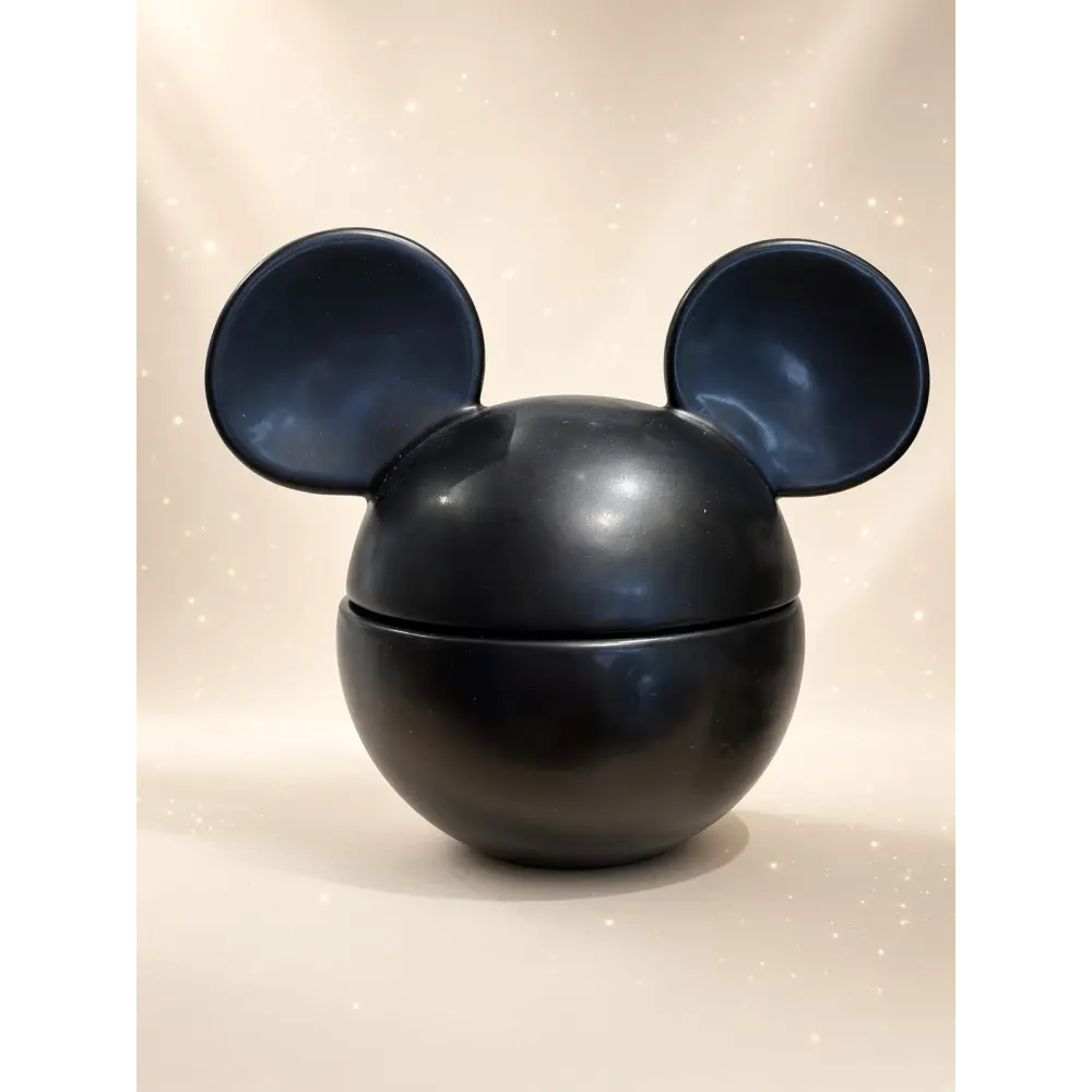 Black Mickey Mouse storage jar with lid – Disney Home