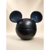 Black Mickey Mouse storage jar with lid – Disney Home