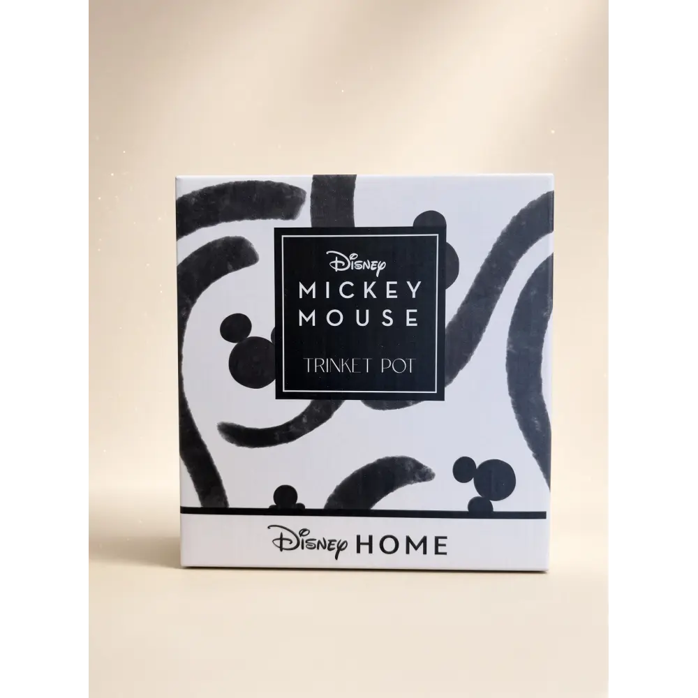 Black Mickey Mouse storage jar with lid – Disney Home