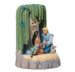 Disney Traditions Figurine POCAHONTAS CARVED BY HEART