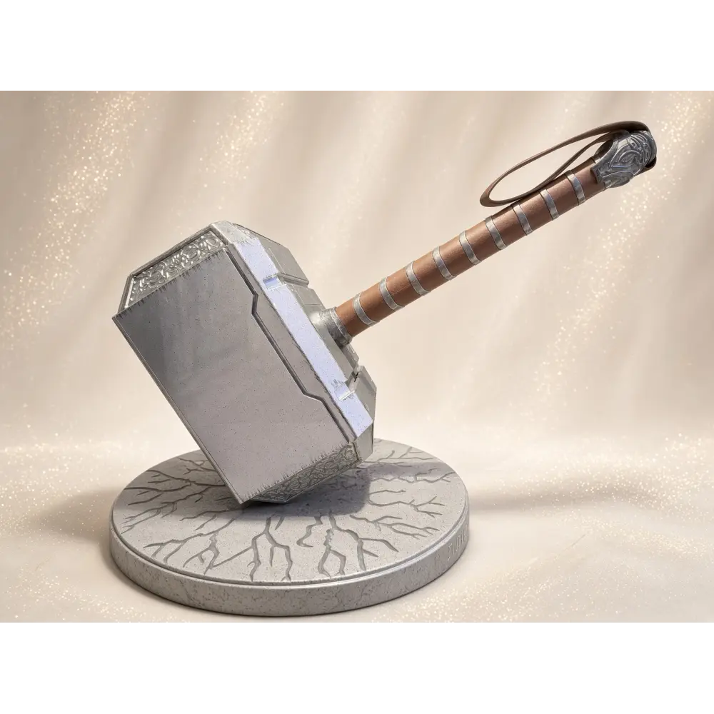 Martillo de Thor Mjolnir Marvel Vault – Réplica con efectos luminosos y sonoros