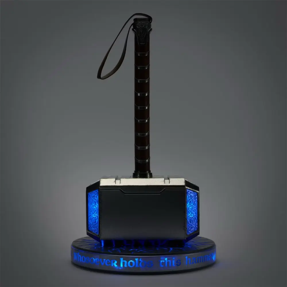Marteau de Thor Mjolnir Marvel Vault – Réplique avec effets lumineux et sonores