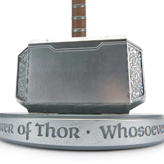 Martillo de Thor Mjolnir Marvel Vault – Réplica con efectos luminosos y sonoros