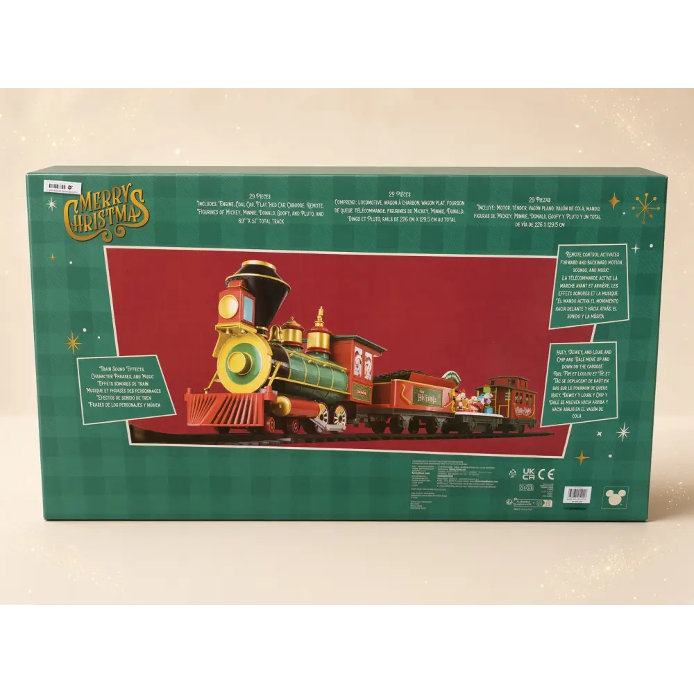 Disney Christmas Train – Illuminated Mickey & Friends Locomotive Track Disneyland Paris