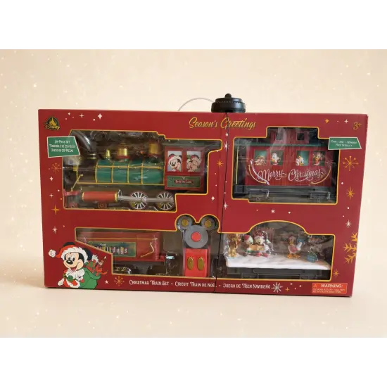 Tren de Navidad Disney – Circuito de locomotora Mickey & Friends luminoso Disneyland Paris