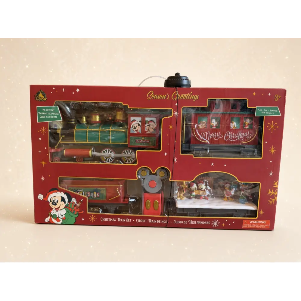 Disney Weihnachtszug – Leuchtender Lokomotiven-Umfang mit Mickey & Friends Disneyland Paris