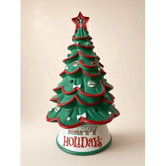 Light-Up Christmas Tree Tic & Tac – Disneyland Paris Decoration