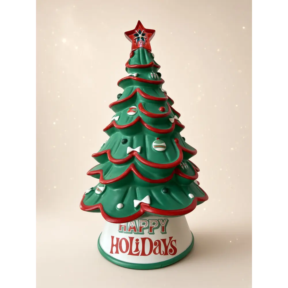 Light-Up Christmas Tree Tic & Tac – Disneyland Paris Decoration