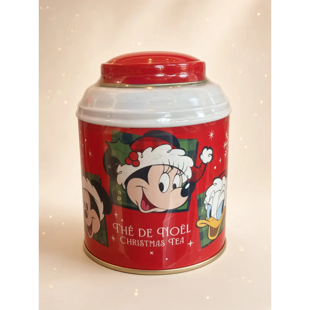 Té negro ecológico de Navidad con Mickey y sus amigos – Caja metálica 100 g – Disneyland Paris