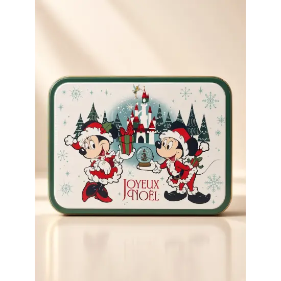 Mickey and Minnie Flavoured Candy Tin Box – Merry Christmas Disneyland Paris – 125 g