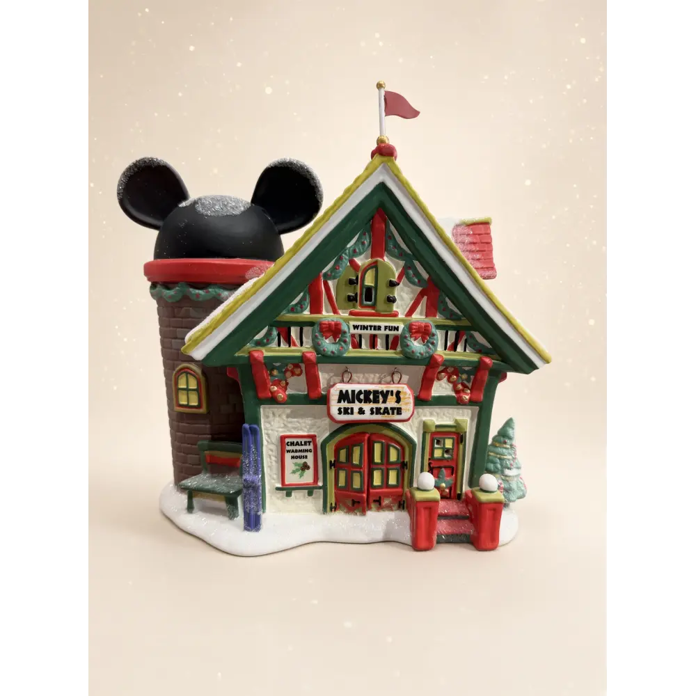 Disney Weihnachts-Haus – Mickey Ski & Skate Chalet