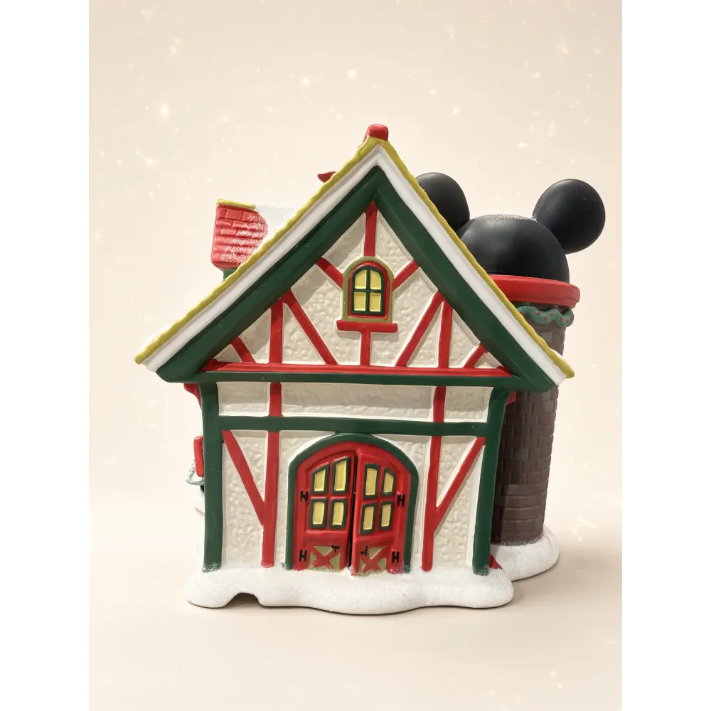 Casa de Navidad Disney – Chalet de esquí y patinaje Mickey