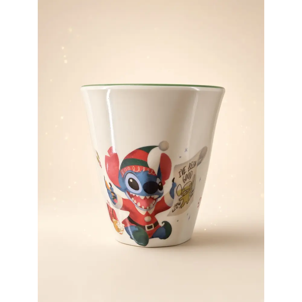 Stitch Weihnachtsbecher aus Melamin – Disneyland Paris