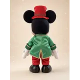 Peluche Mickey en costume de Noël rouge et vert – Disneyland Paris
