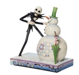 Disney Traditions Figurine Jack et Le Bonhomme De Neige L'etrange Noël De Mr Jack