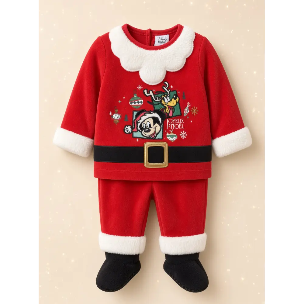 Baby-Faschingsset Santa Claus Mickey & Pluto – Disneyland Paris
