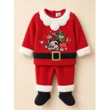 Conjunto Disfraz Bebé Papá Noel Mickey & Pluto – Disneyland Paris