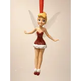 Disney Tinker Bell Christmas Ornament – Red Christmas Outfit